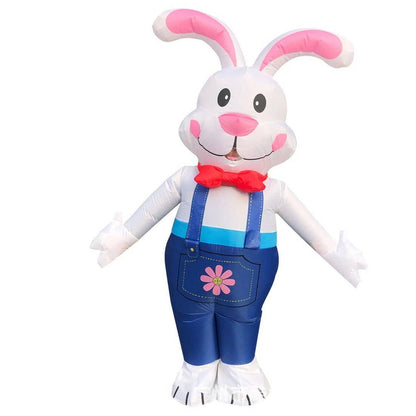6FT Inflatable Bunny Costume with LED Lights