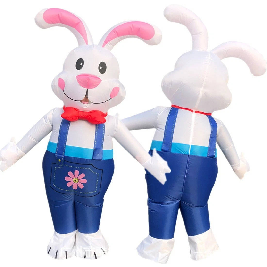 6FT Inflatable Bunny Costume with LED Lights