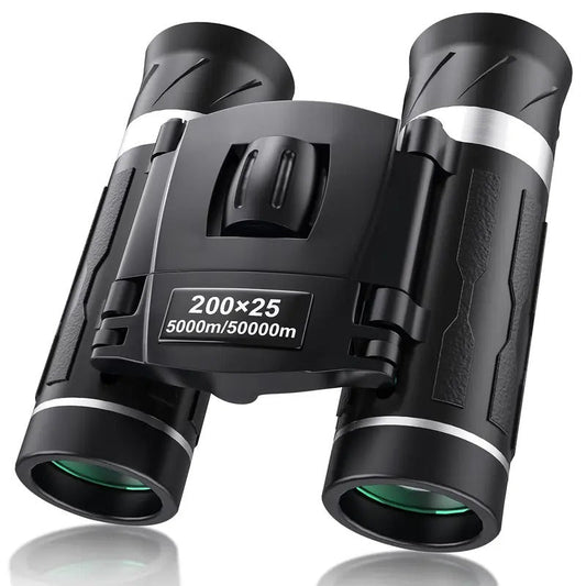 Compact 200x25 Mini Pocket Binoculars, Waterproof