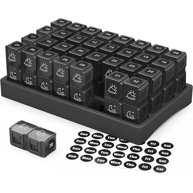 31-Day AM/PM Pill Organizer