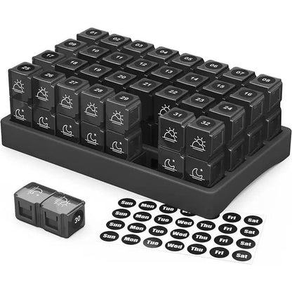 31-Day AM/PM Pill Organizer