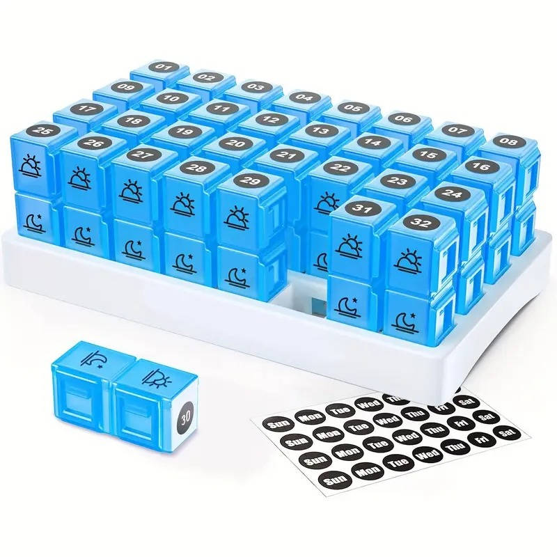 31-Day AM/PM Pill Organizer