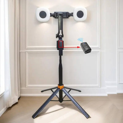 360° Smart Face Tracking Tripod with Fill Lights