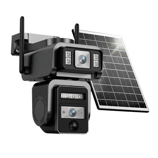 Solar CCTV Security Camera, Auto Tracking, 1080P