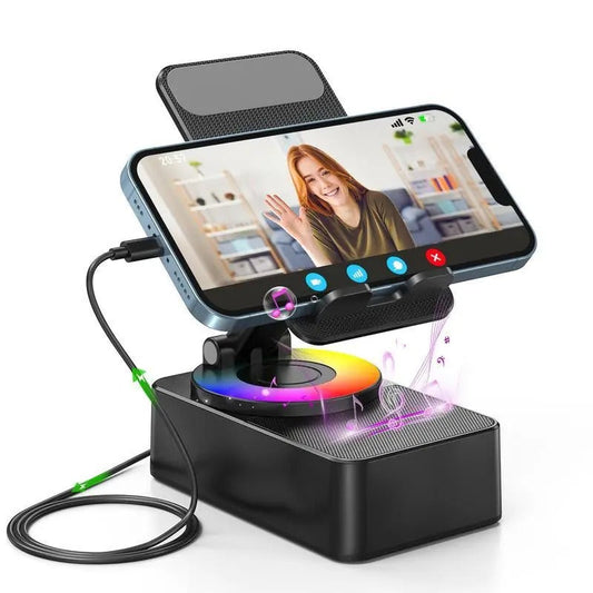 5-in-1 Bluetooth Desk Speaker & Phone Stand