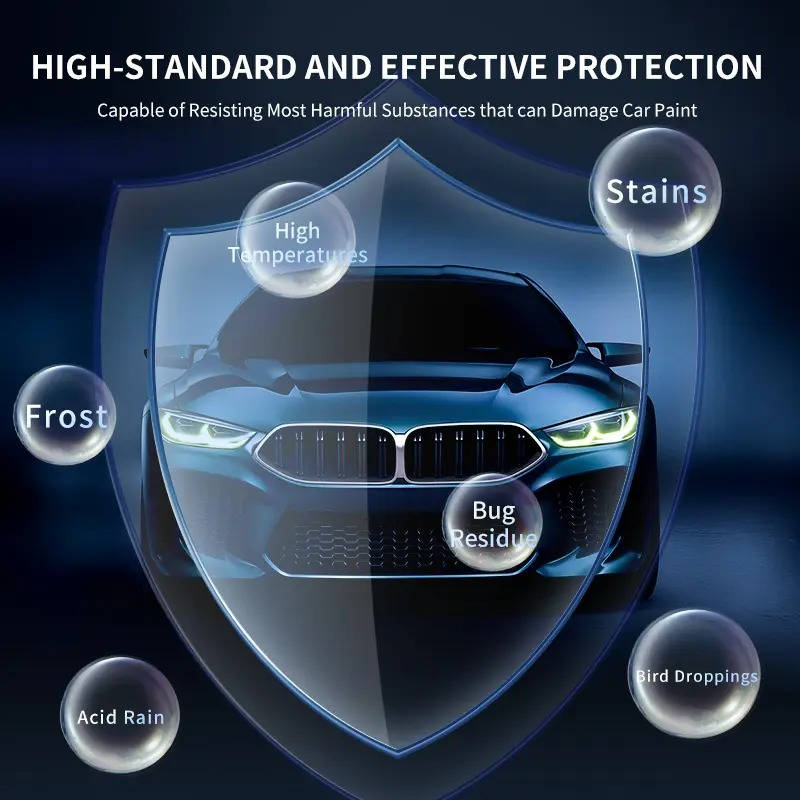 3-in-1 Ceramic Car Coating Spray, Hydrophobic Shine