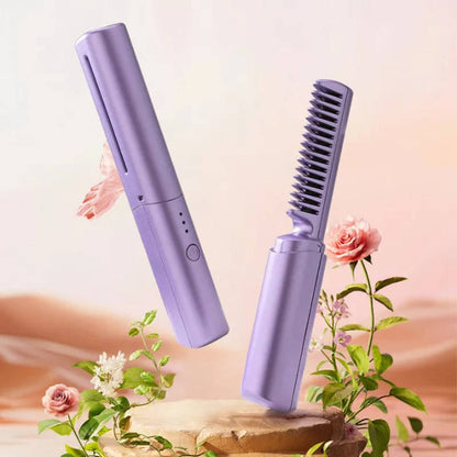 Cordless Ceramic Straightening Hair Comb