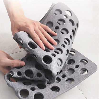 Non-Slip Shower Mat with Suction Cups, 16x28