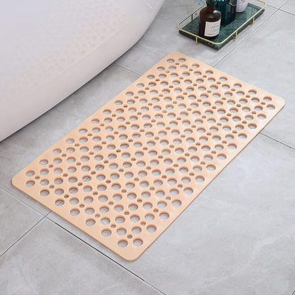 Non-Slip Shower Mat with Suction Cups, 16x28