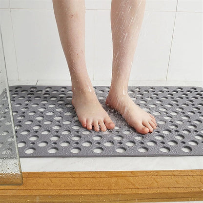 Non-Slip Shower Mat with Suction Cups, 16x28