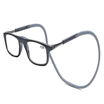 Bifocal Eyeglasses with Magnetic Neck Cord
