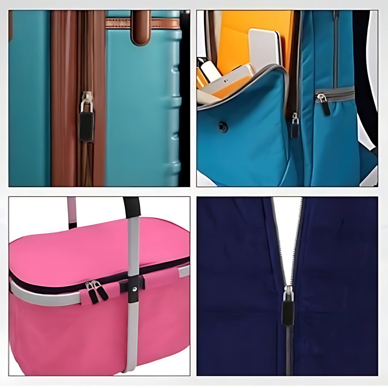 50 Detachable Rubber Zipper Pull Replacements