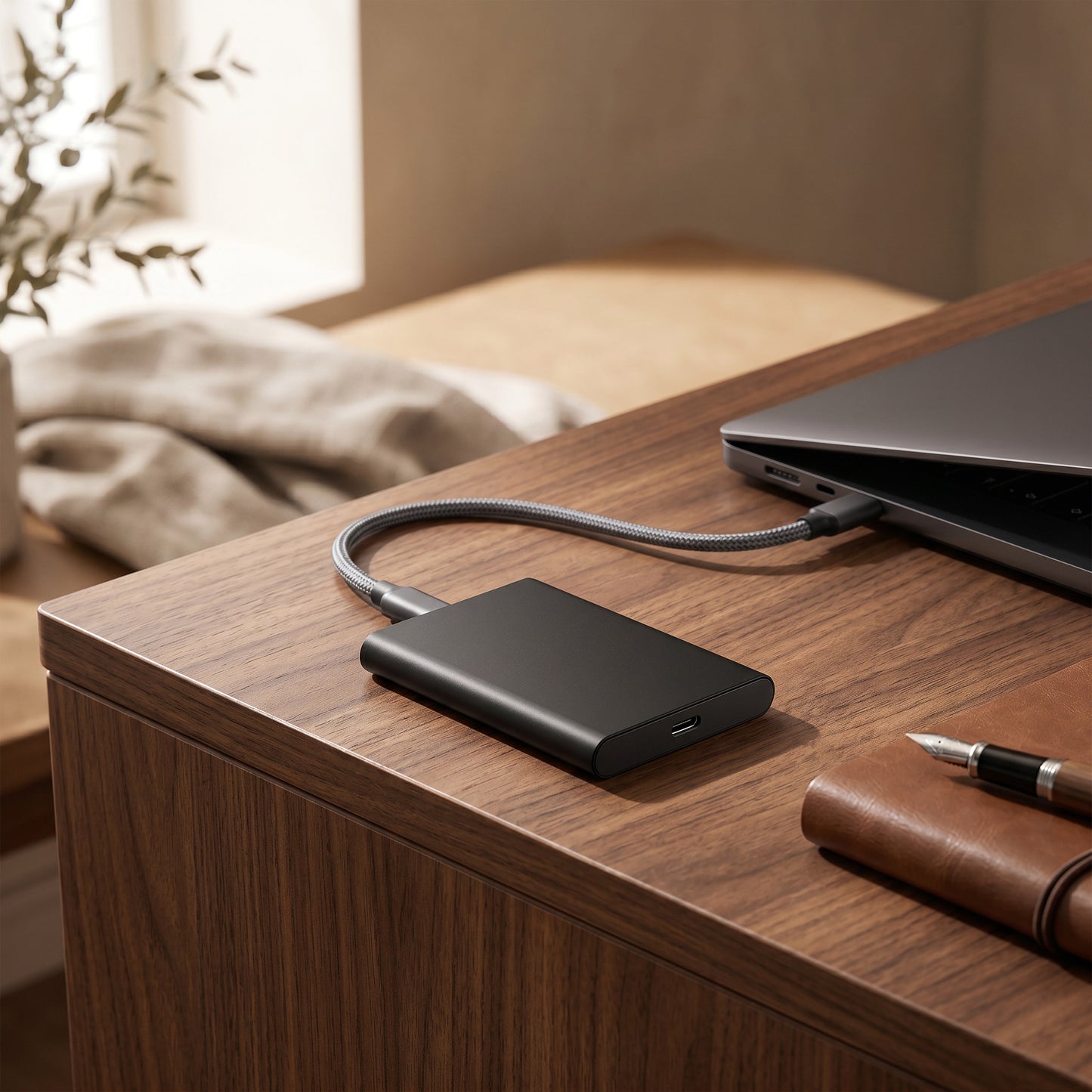 External SSD Drive with Universal Port