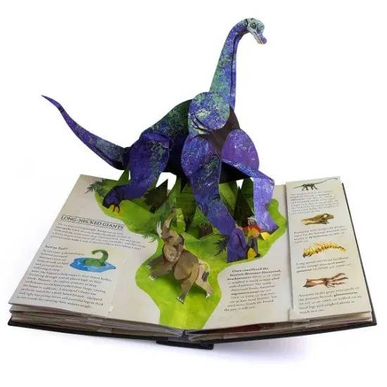 3D Pop Up Dinosaur Book for Kids