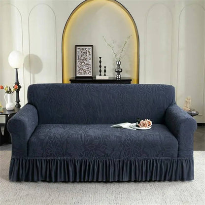 Sunflower Jacquard Elastic Sofa Cover