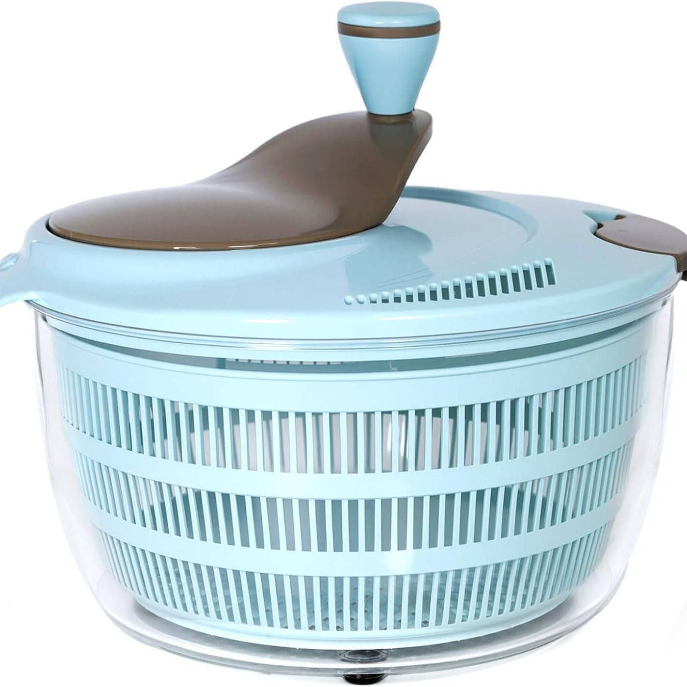 Salad Spinner, 4.24 Qt with Double Drainage