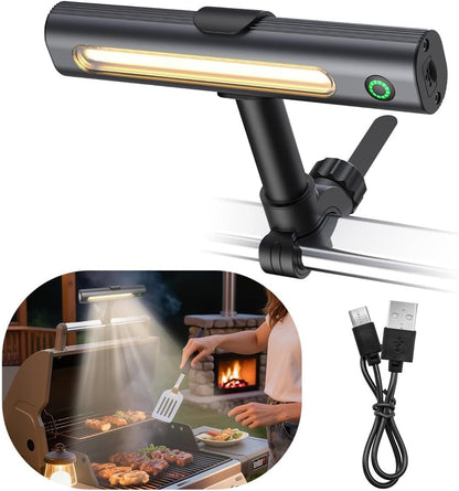 Rechargeable 360-Degree BBQ Grill Light