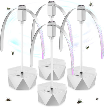 4 Pack Fly Fans for Tables, Indoor and Outdoor