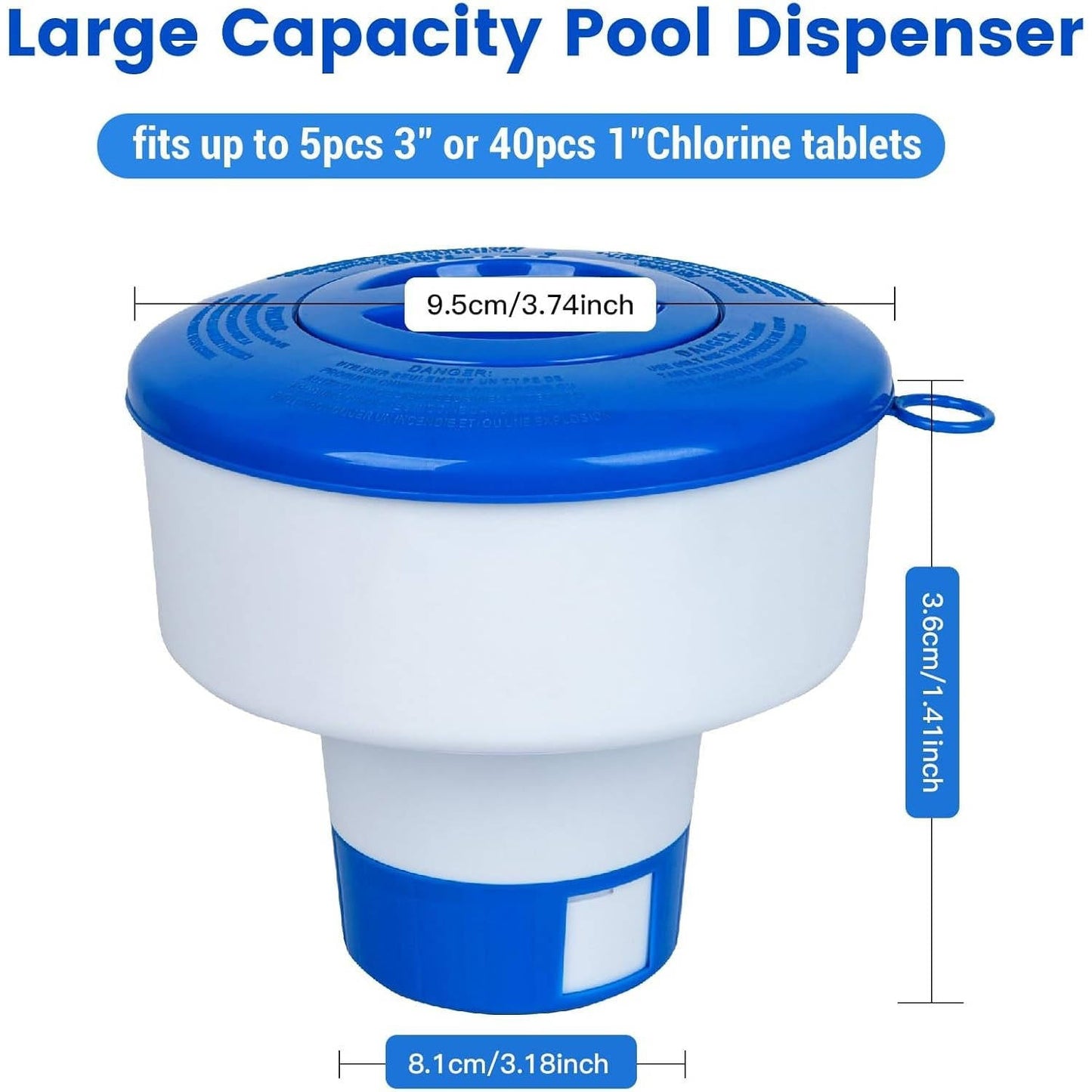 Adjustable Floating Chlorine Dispenser