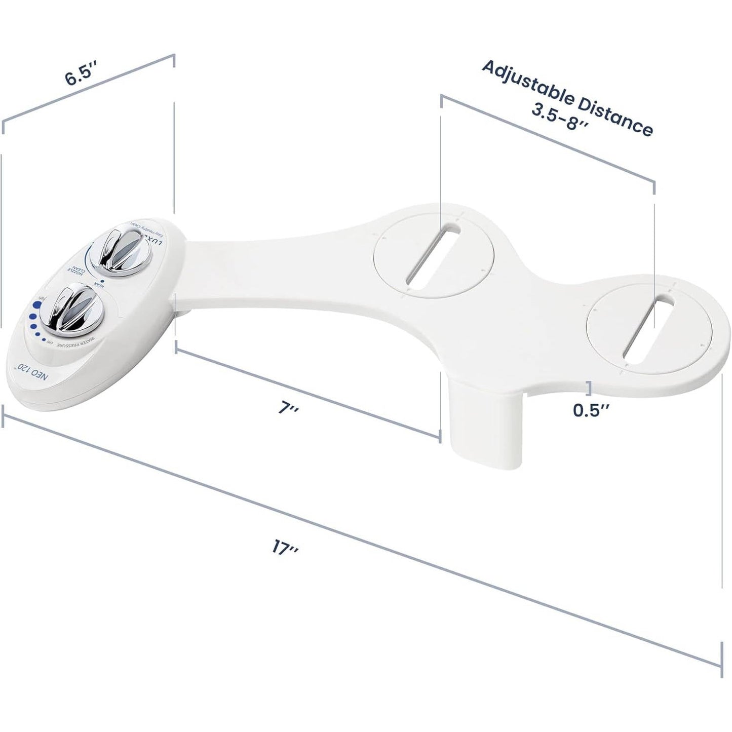 Non-Electric Bidet Attachment, Self Cleaning