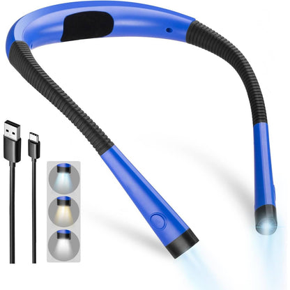 Portable Neck Reading Light, Hands Free
