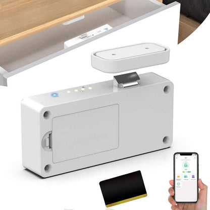 Magnetic Cabinet Lock, No-Drill Keyless Baby Safety