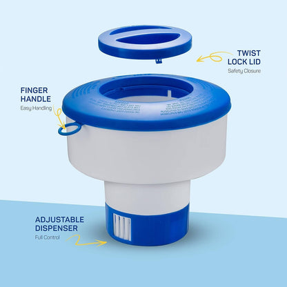 Adjustable Floating Chlorine Dispenser