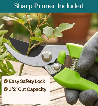 Ergonomic Heavy Duty Gardening Tools Kit
