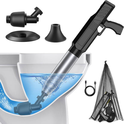 Electric Toilet Plunger, High Pressure Drain Tool