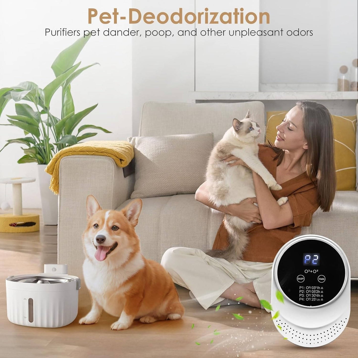 Plug-In Ozone Odor Eliminator, 4 Modes