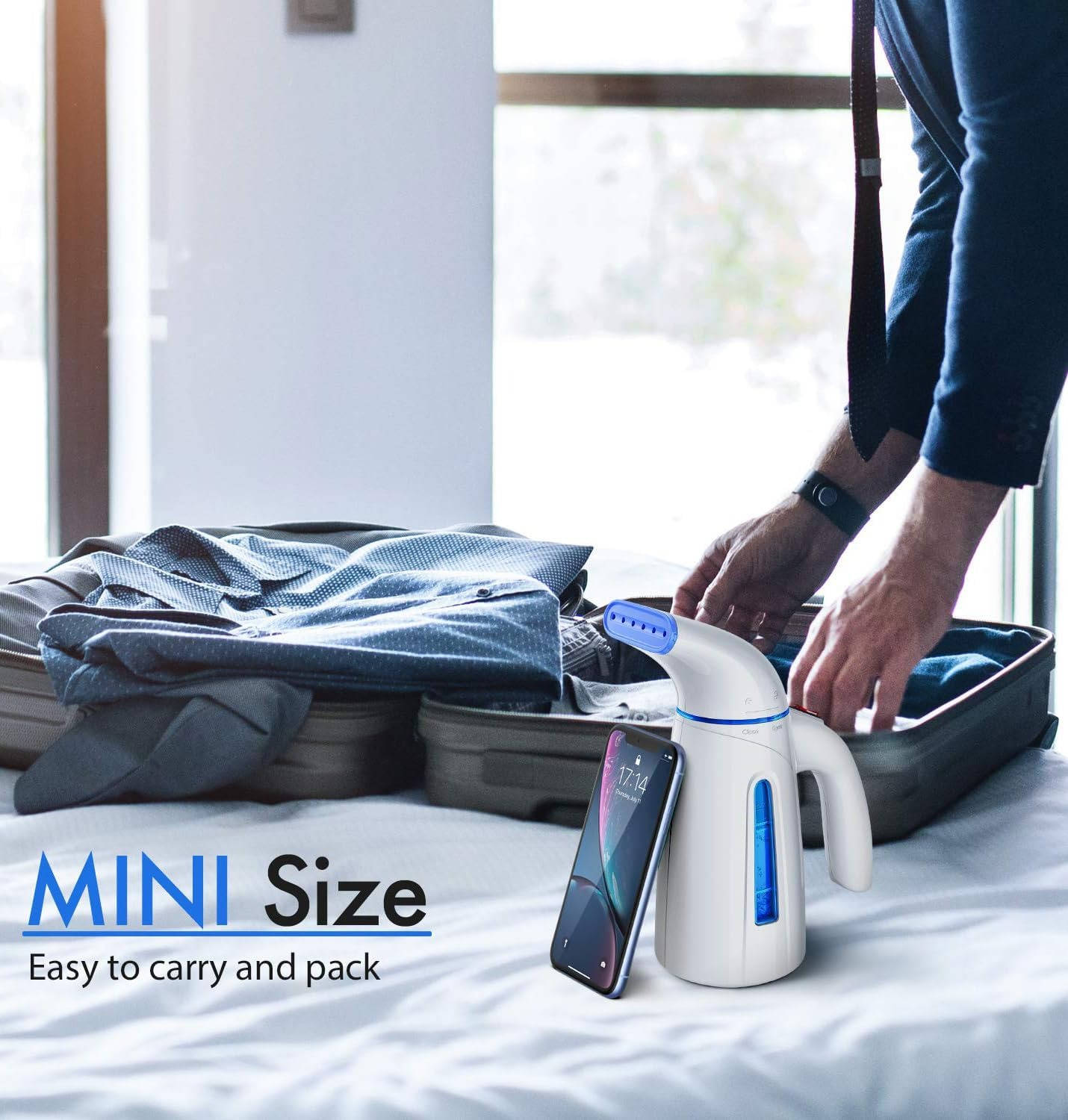 Handheld Clothes Steamer, 700W Portable Travel