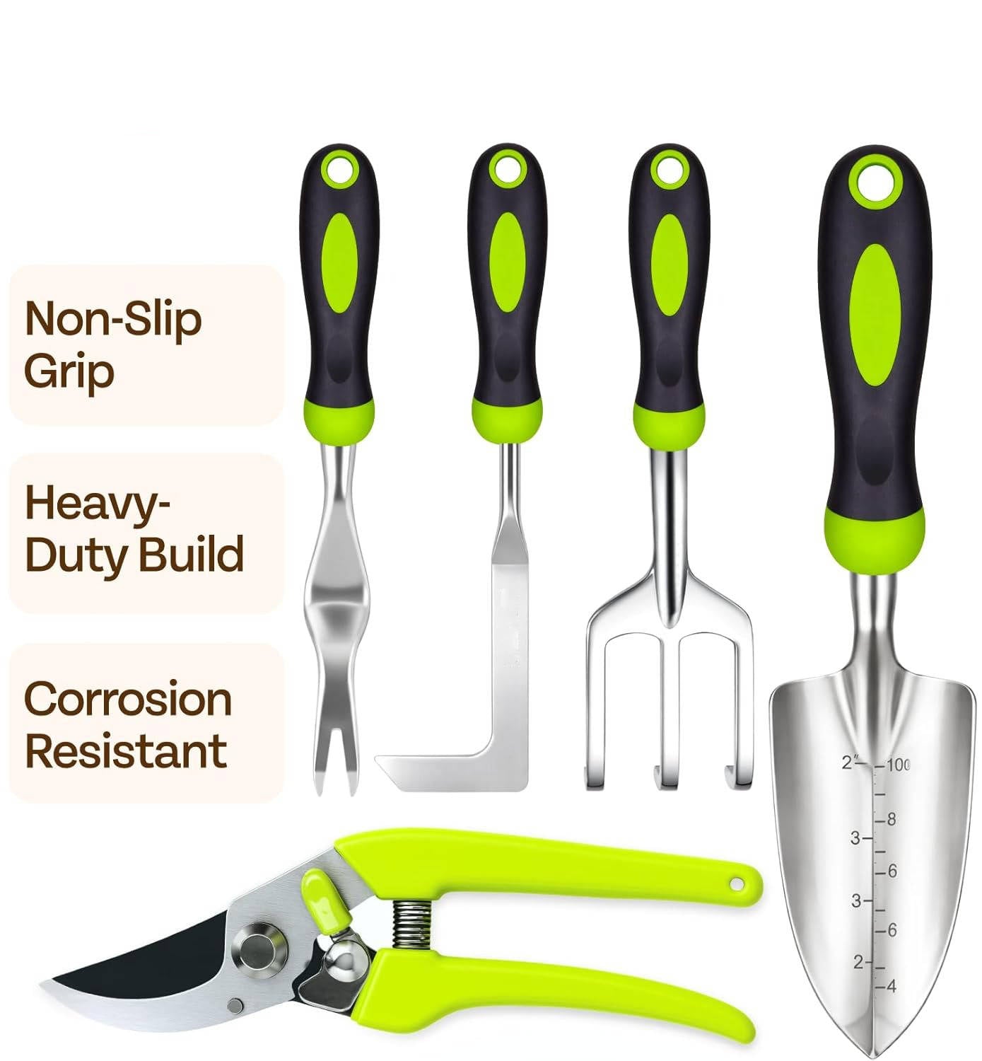 Ergonomic Heavy Duty Gardening Tools Kit