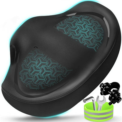 Noseless Wide Comfort Bike Seat Cushion