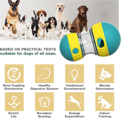 Adjustable Treat Dispensing Dog Puzzle Toy