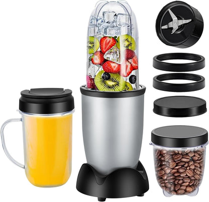 Small Bullet Blender 11 Piece Set, Single Serve