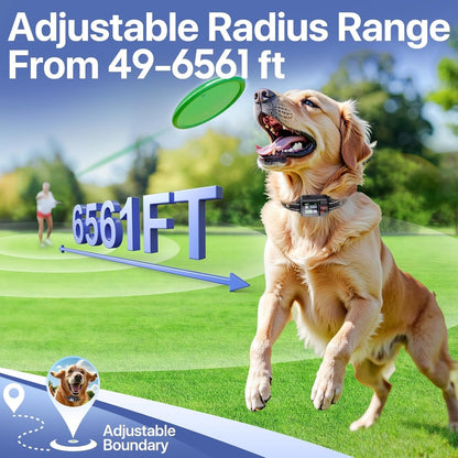 Wireless Dog Fence System with Collar