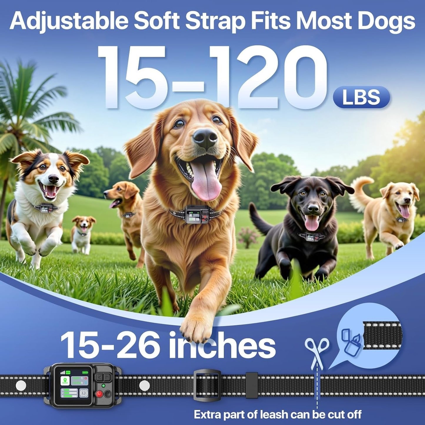 Wireless Dog Fence System with Collar