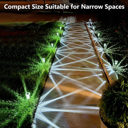 Solar Outdoor Pathway Lights, 10 Pack Waterproof