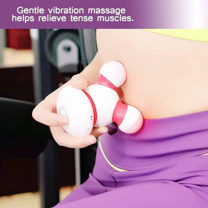 Handheld Mini Vibrating Body Massager with LED