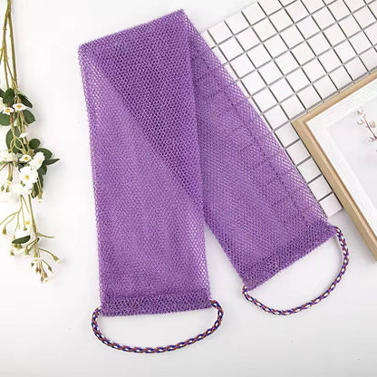 Exfoliating Shower Net Sponge with Drawstring
