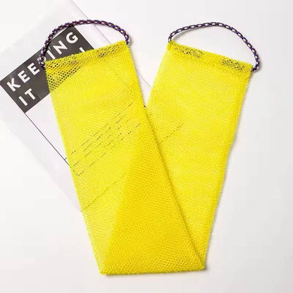 Exfoliating Shower Net Sponge with Drawstring
