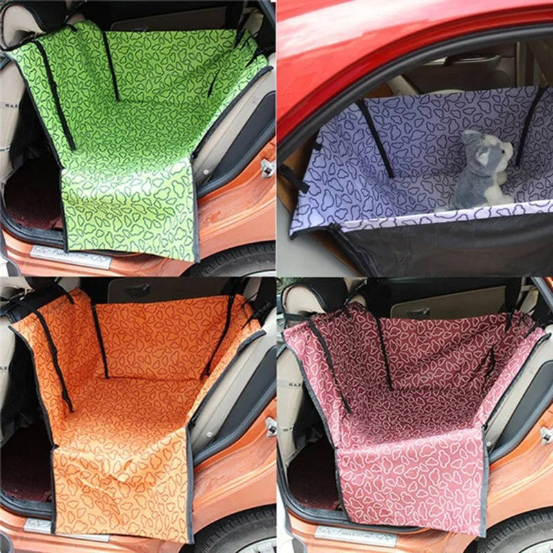 Polyester Dog Car Seat Cover, Waterproof Hammock