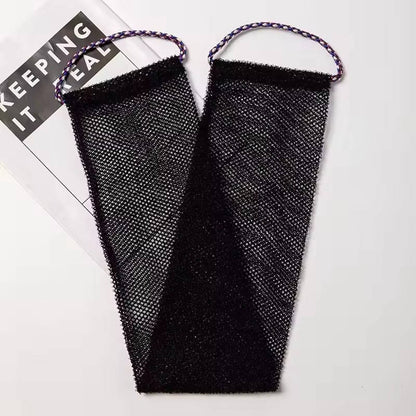 Exfoliating Shower Net Sponge with Drawstring