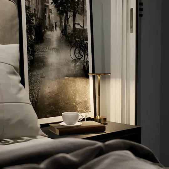 Modern Cordless Touch LED Table Lamp