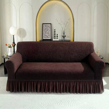 Sunflower Jacquard Elastic Sofa Cover