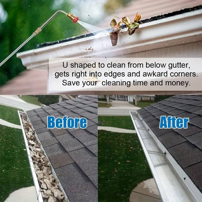 Telescoping High-Pressure Power Washer Extension Wand