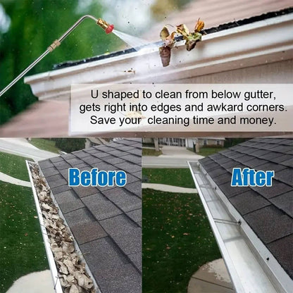 Telescoping High-Pressure Power Washer Extension Wand
