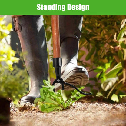 Stand Up Weed Puller Tool with Claw