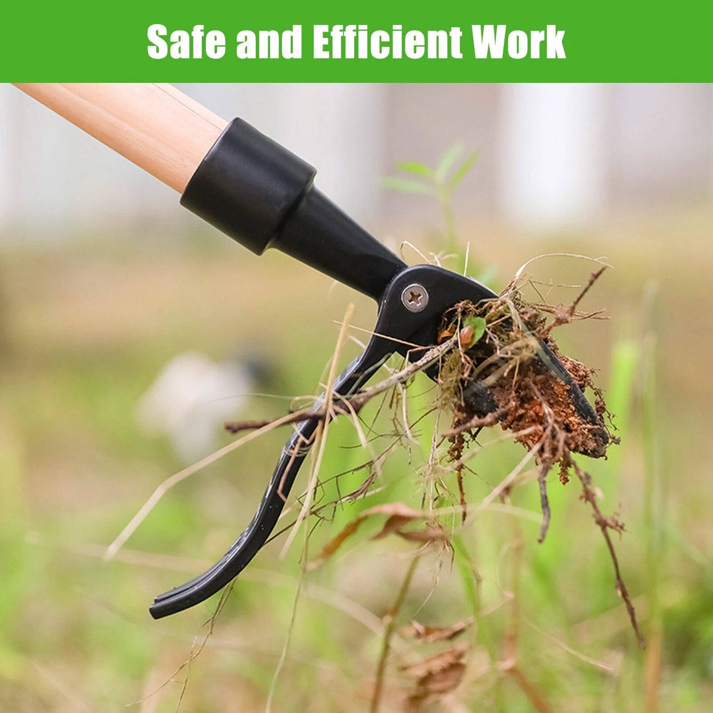 Stand Up Weed Puller Tool with Claw