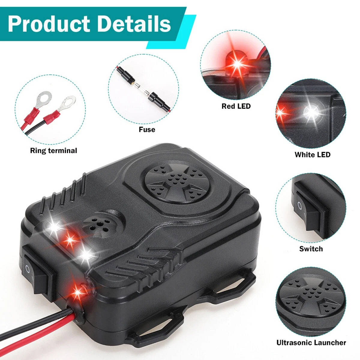 Ultrasonic Car Engine Rodent Repeller